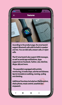 Télécharger x7 pro max smartwatch Guide Éducation pour Android Capture d'écran 5