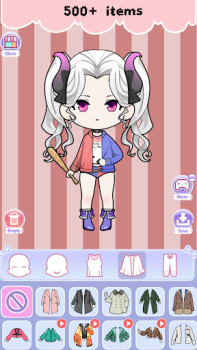 Télécharger Vlinder Doll: Dress up games Occasionnel pour Android Capture d'écran 3