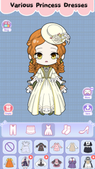 Télécharger Vlinder Doll: Dress up games Occasionnel pour Android Capture d'écran 7