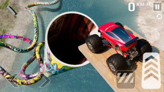 Télécharger Car Games: Monster Truck Stunt Course pour Android Capture d'écran 2
