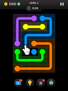 Télécharger Dot Knot - Line & Color Puzzle Jeux de réflexion pour Android Capture d'écran 7