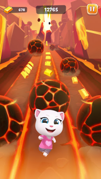 Télécharger Talking Tom Time Rush Action pour Android Capture d'écran 2