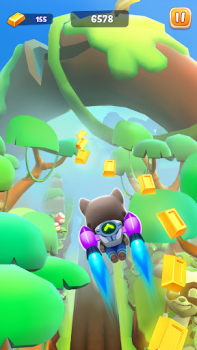 Télécharger Talking Tom Time Rush Action pour Android Capture d'écran 3