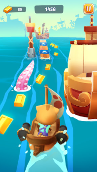 Télécharger Talking Tom Time Rush Action pour Android Capture d'écran 4