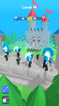 Télécharger Merge Archers : siège médiéval Arcade pour Android Capture d'écran 4