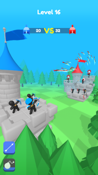 Télécharger Merge Archers : siège médiéval Arcade pour Android Capture d'écran 7