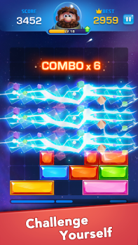 Télécharger Jewel Sliding® - Block Puzzle Jeux de réflexion pour Android Capture d'écran 4