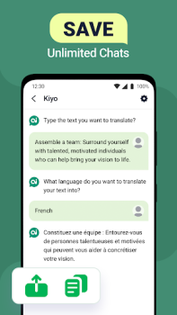 Télécharger ChatOn - Chatbot IA français Travail pour Android Capture d'écran 4