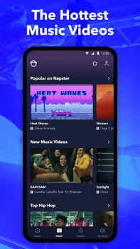 Télécharger Napster Music Musique et audio pour Android Capture d'écran 3