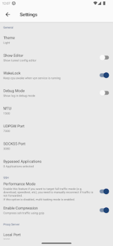 Télécharger DarkTunnel - SSH DNSTT V2Ray Outils pour Android Capture d'écran 7