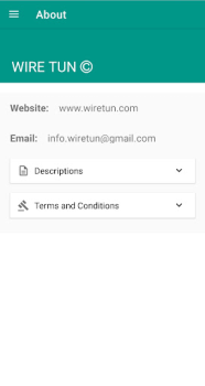 Télécharger WIRE TUN Outils pour Android Capture d'écran 5