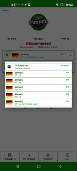 Télécharger TM Tunnel Lite Outils pour Android Capture d'écran 3