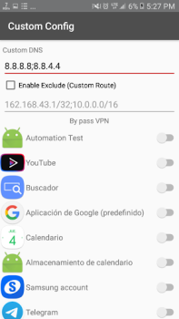 Télécharger Tun2TAP Socks/HTTP to VPN Outils pour Android Capture d'écran 6