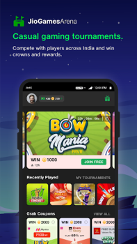 Télécharger JioGames: Play, Win, Stream Divertissement pour Android Capture d'écran 4