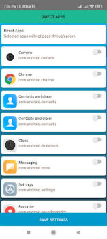 Télécharger College Proxy Outils pour Android Capture d'écran 3