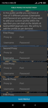 Télécharger College Proxy Outils pour Android Capture d'écran 4