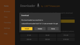 Télécharger Downloader by AFTVnews Outils pour Android Capture d'écran 3