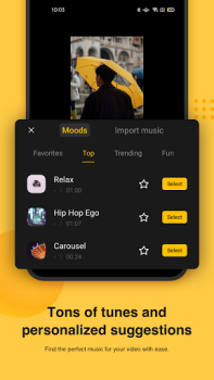 Télécharger Soloop Lecteurs et éditeurs de vidéos pour Android Capture d'écran 4