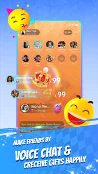 Télécharger Gemgala - Party & Chat & Games Mode de vie pour Android Capture d'écran 2
