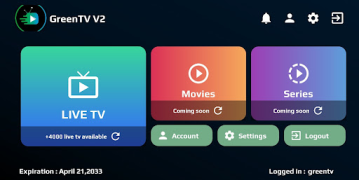 Télécharger GreenTV V2 Lecteurs et éditeurs de vidéos pour Android Capture d'écran 4