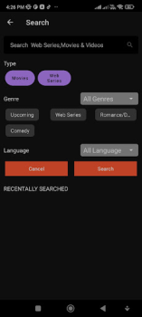 Télécharger PrimePlay MOVIES & WEBSERIES Divertissement pour Android Capture d'écran 3