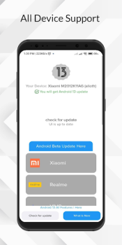 Télécharger Android 13 Update : Features Outils pour Android Capture d'écran 3