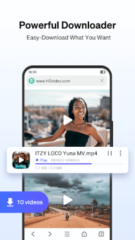 Télécharger Phoenix Browser-Privé & Rapide Communication pour Android Capture d'écran 5