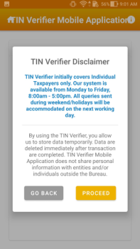 Télécharger TIN Verifier Application Finance pour Android Capture d'écran 2