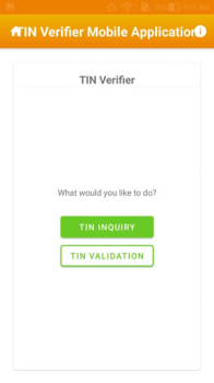 Télécharger TIN Verifier Application Finance pour Android Capture d'écran 3