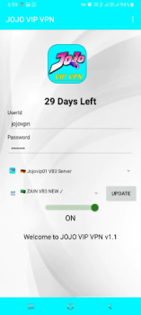 Télécharger JO JO VIP VPN Outils pour Android Capture d'écran 3