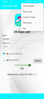 Télécharger JO JO VIP VPN Outils pour Android Capture d'écran 4
