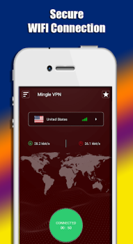 Télécharger Mingle VPN (Fast VPN Proxy) Outils pour Android Capture d'écran 2