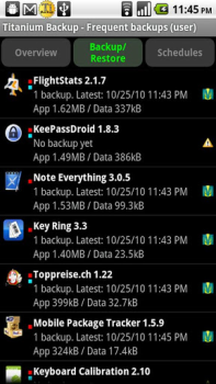 Télécharger Titanium Backup Outils pour Android