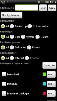 Télécharger Titanium Backup Outils pour Android Capture d'écran 4