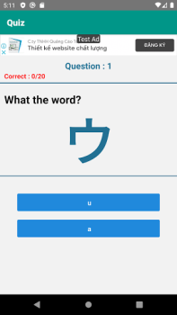 Télécharger Kana App Éducation pour Android Capture d'écran 5
