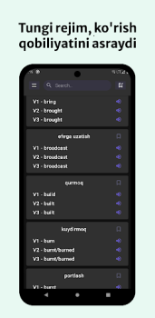 Télécharger Noto'g'ri fe'llar jadvali Éducation pour Android Capture d'écran 3