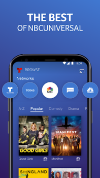 Télécharger Telemundo: Series y TV en vivo Divertissement pour Android Capture d'écran 4
