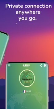 Télécharger Shenzo VPN - Private & Safe Outils pour Android Capture d'écran 2