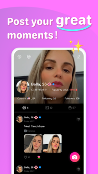 Télécharger Candy Chat - Live video chat Divertissement pour Android Capture d'écran 5