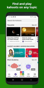 Télécharger Kahoot! Play & Create Quizzes Éducation pour Android Capture d'écran 5