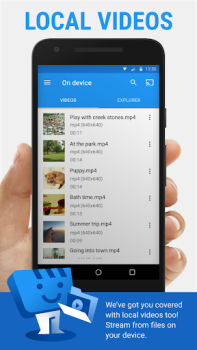 Télécharger Web Video Cast | Navigateur TV Lecteurs et éditeurs de vidéos pour Android Capture d'écran 4