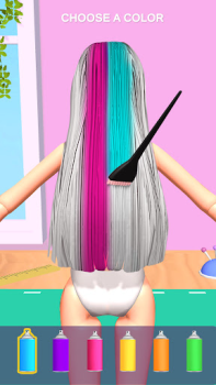 Télécharger Doll Makeover - Poupée DIY 3D Occasionnel pour Android Capture d'écran 3