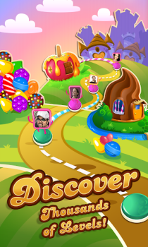 Télécharger Candy Crush Saga Occasionnel pour Android Capture d'écran 3