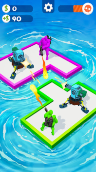 Télécharger War of Rafts: Crazy Sea Battle Arcade pour Android Capture d'écran 3