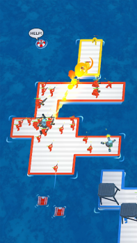 Télécharger War of Rafts: Crazy Sea Battle Arcade pour Android Capture d'écran 4