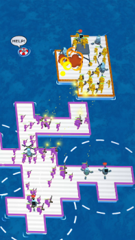Télécharger War of Rafts: Crazy Sea Battle Arcade pour Android Capture d'écran 6