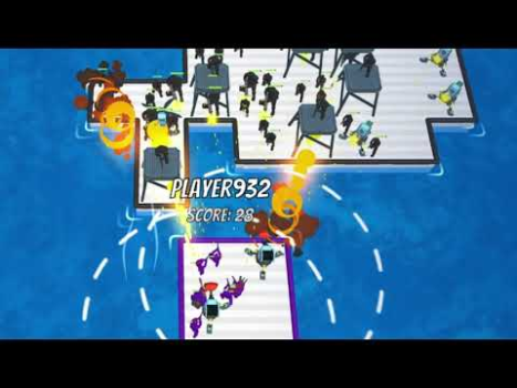 Télécharger War of Rafts: Crazy Sea Battle Arcade pour Android Capture d'écran 8