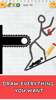 Télécharger Draw 2 Save: Stickman Puzzle Jeux de réflexion pour Android Capture d'écran 3