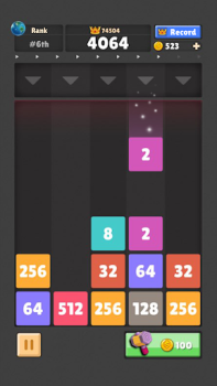 Télécharger Drop the Number™ : Merge Game Jeux de réflexion pour Android Capture d'écran 2