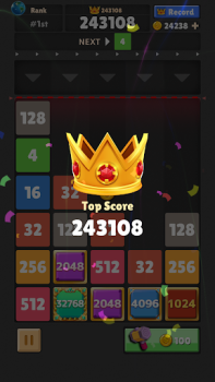 Télécharger Drop the Number™ : Merge Game Jeux de réflexion pour Android Capture d'écran 4